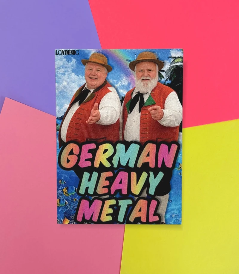Magnet „German heavy metal“