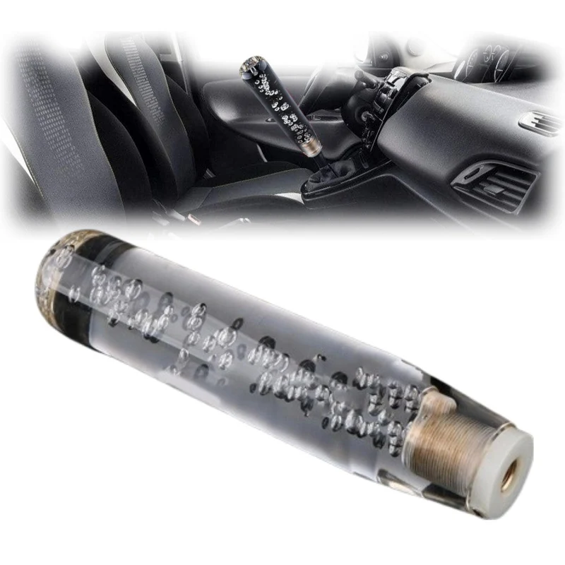 1 Pc Universal Crystal White Shift Gear knob